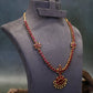 Ruby Floral Mugappu Kemp Attigai