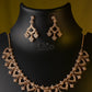 Aarvi Diamond Crush Necklace Set – Sparkle in Every Curve