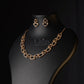 Syrah Diamond Crush Necklace Set – Modern, Sleek & Sophisticated