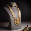 Statement Temple Jewellery Set – Ganesha Pearl Haaram