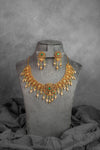 DC Kundan Tassel Drop Necklace Set (VS-182) 