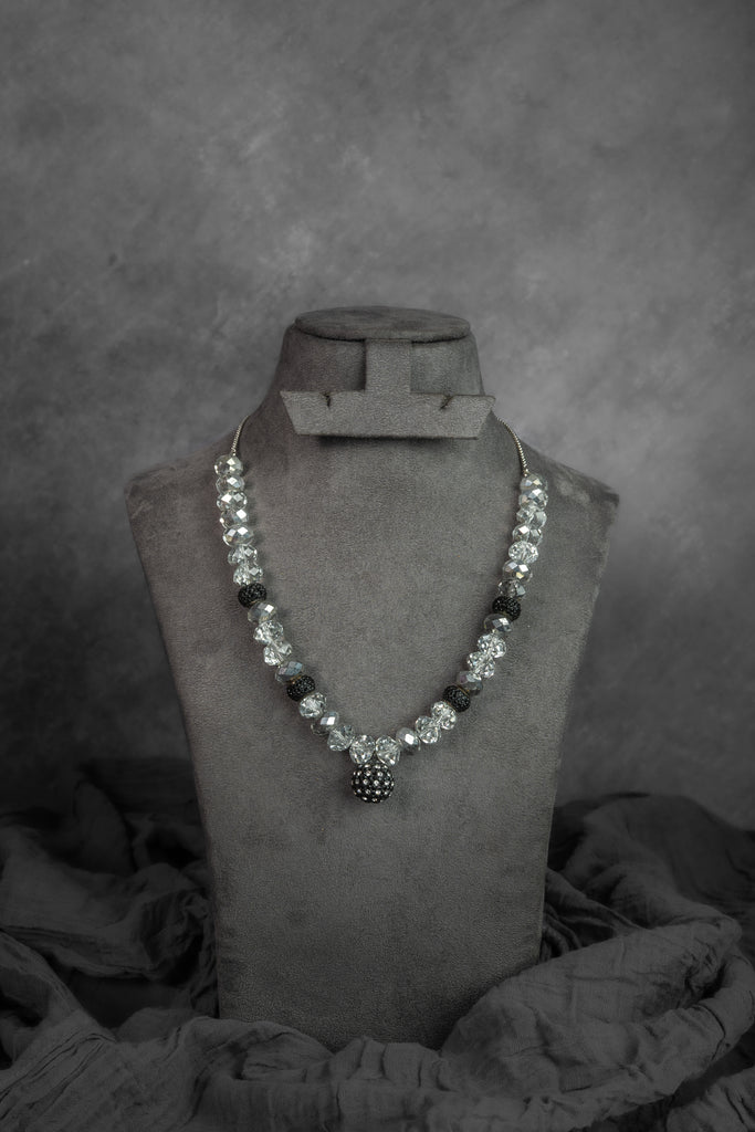 Crystal Beads Mala Necklace