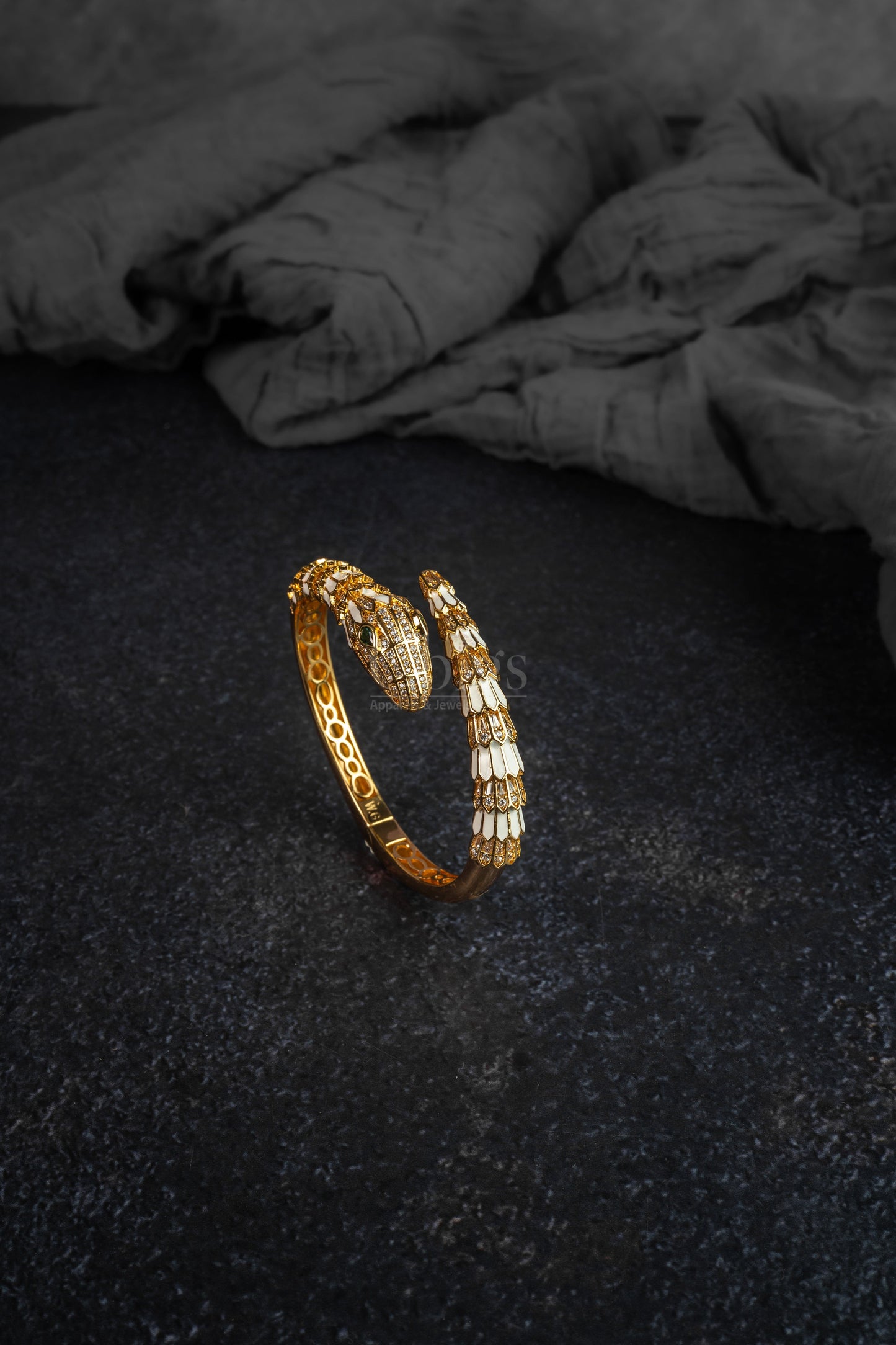 DC Serpent Stone Bangle