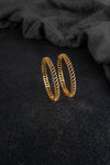 Heritage Floral Statement Bangle (SINGLE)