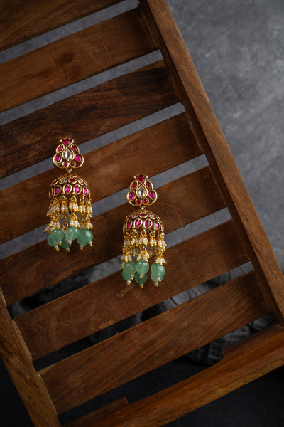 Antique Heritage Jhumka Earrings
