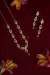 Marquise Diamond Crush Necklace Set (A-288)