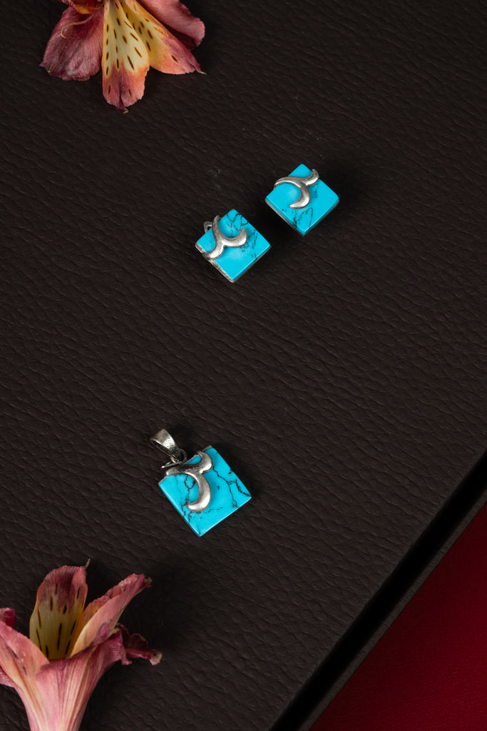 92.5 Silver Artistic Pendant Set