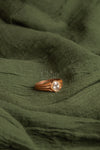 White Calm Ring