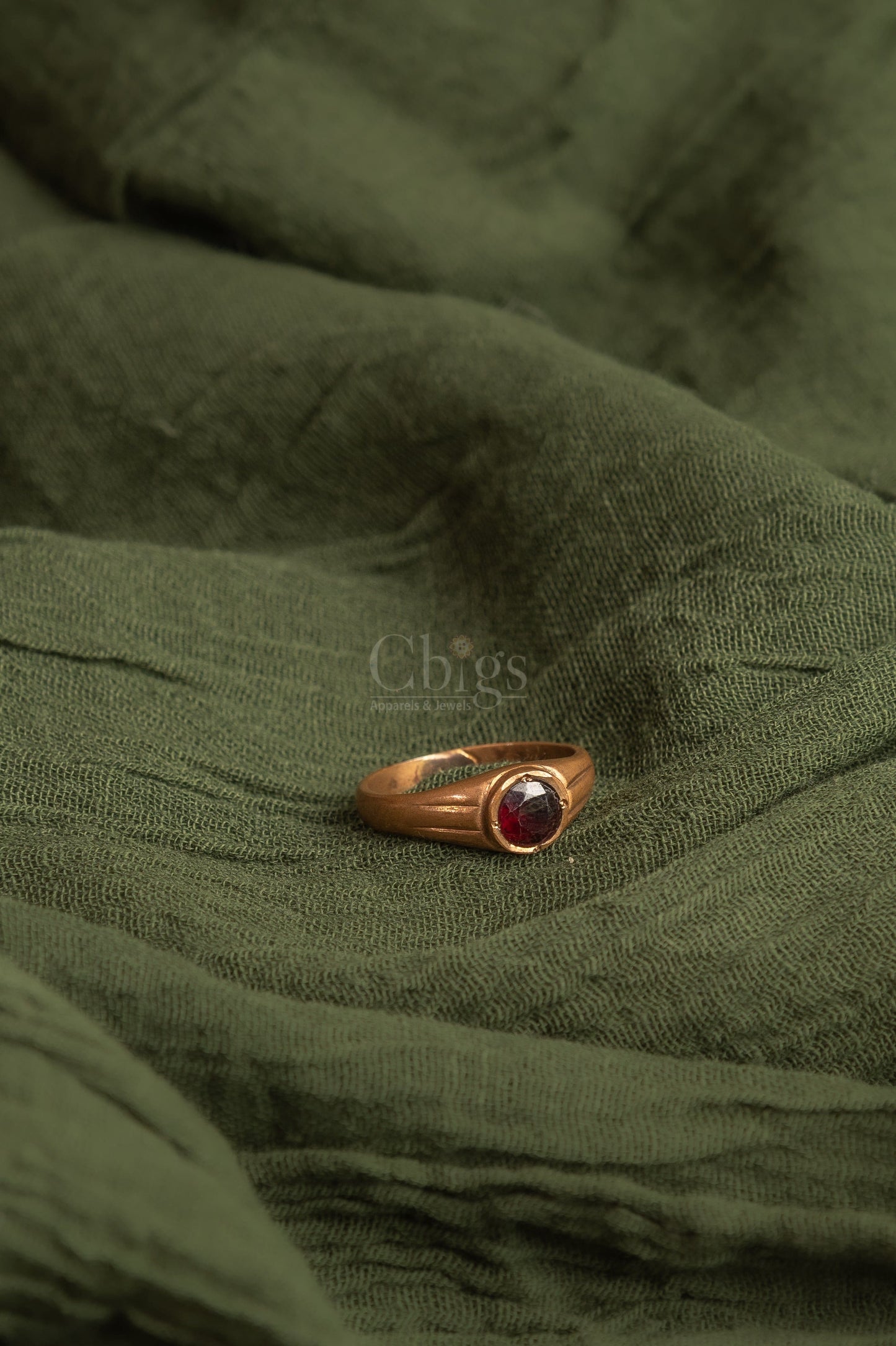 Garnet Power Ring