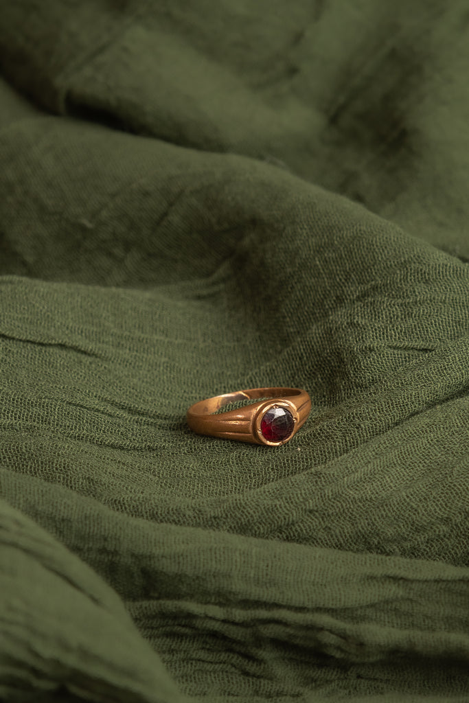 Garnet Power Ring
