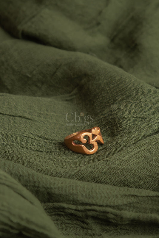Om Spiritual Ring