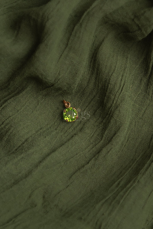 Green Stone Balance Pendant