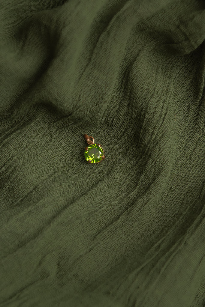 Green Stone Balance Pendant