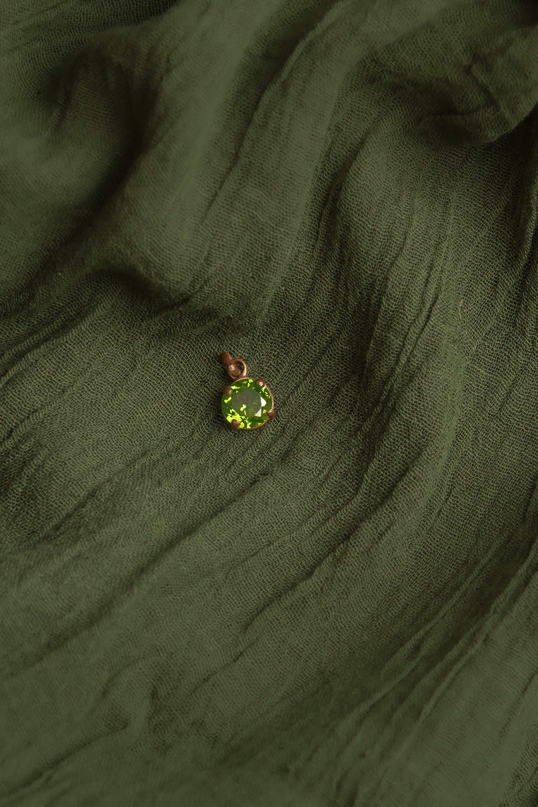 Green Stone Balance Pendant