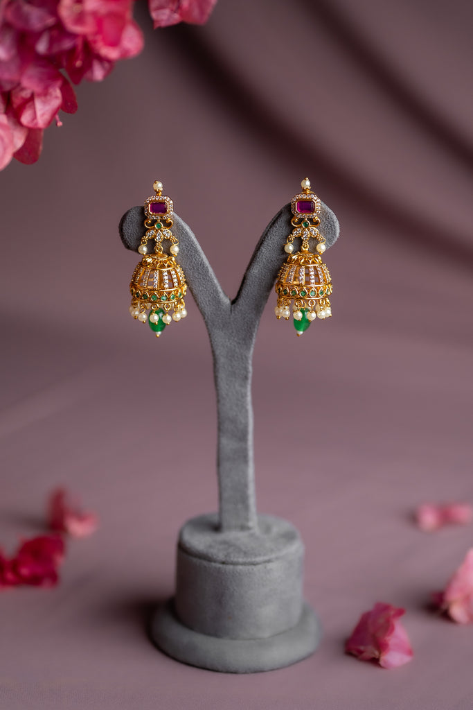 Emerald Arch Antique Jhimki