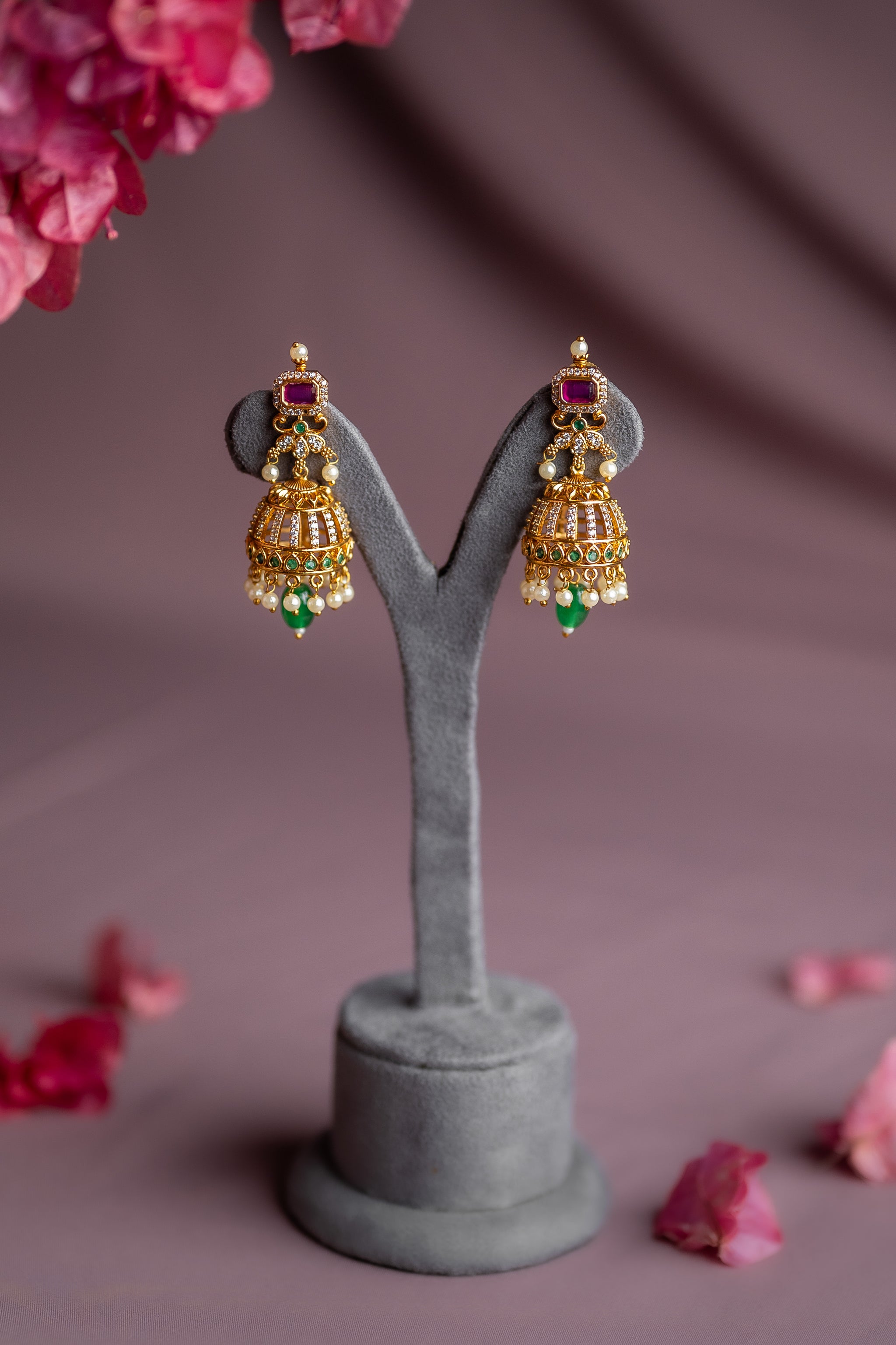 Emerald Arch Antique Jhimki