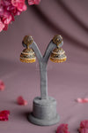 Oxidised Filigree Pearl Antique Jhimki