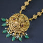 Lakshmi Green Drop Antique Haram Set
