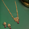 Antique Kundan Cluster Necklace Set