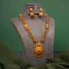 Antique Peacock Charm Haaram Set