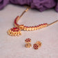 Ruby Kemp Stone Short Double Side Attigai with stud