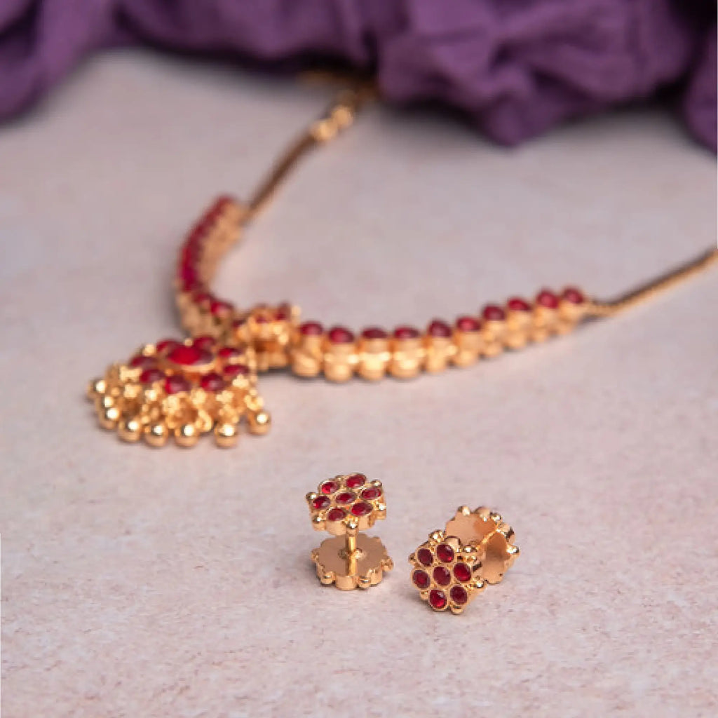 Sacred Bloom Attigai with stud