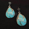 Silver Turquoise Earrings