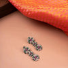 Floral Enchantment Emerald Earrings