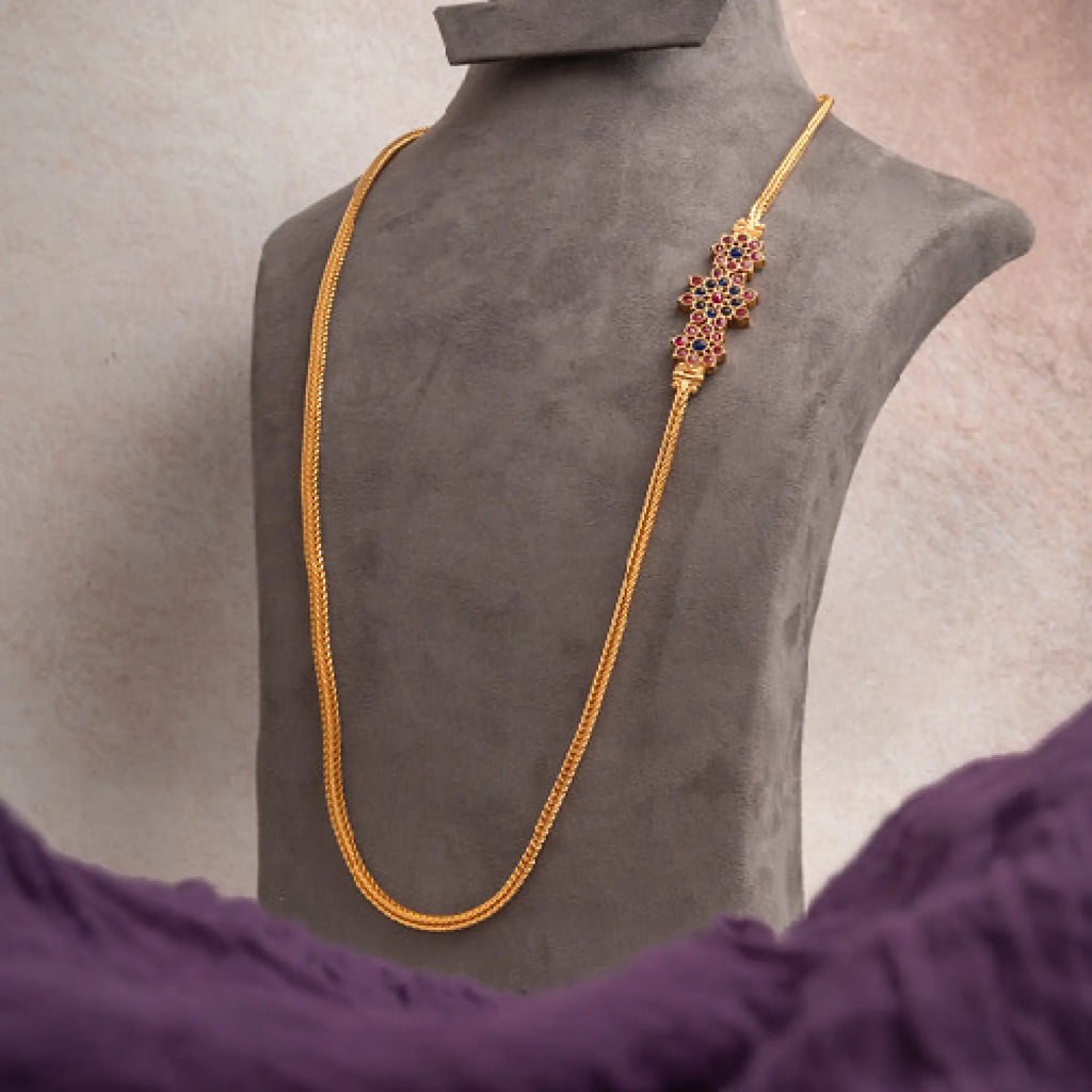 Ethereal Shine Mugappu chain