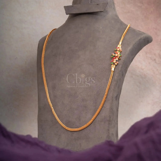 Royal Aura Mugappu chain