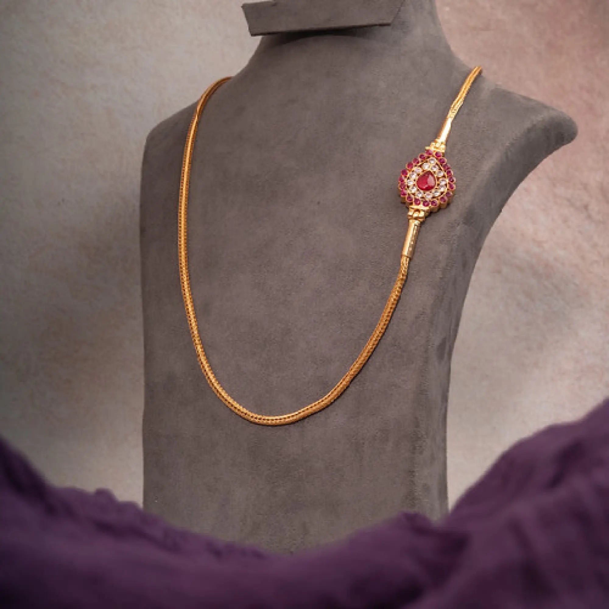 Graceful Harmony Mugappu chain