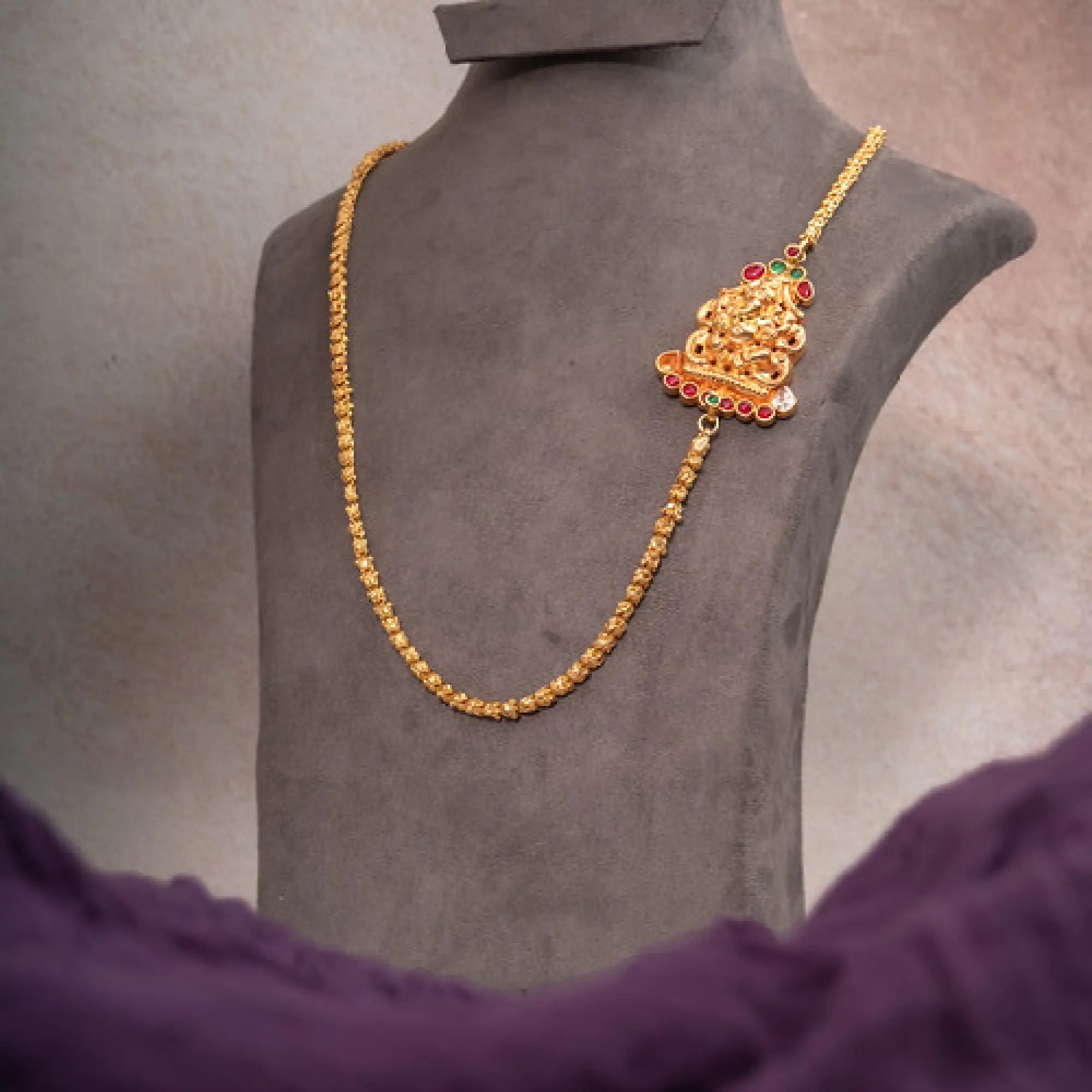 Cultural Elegance Mugappu chain