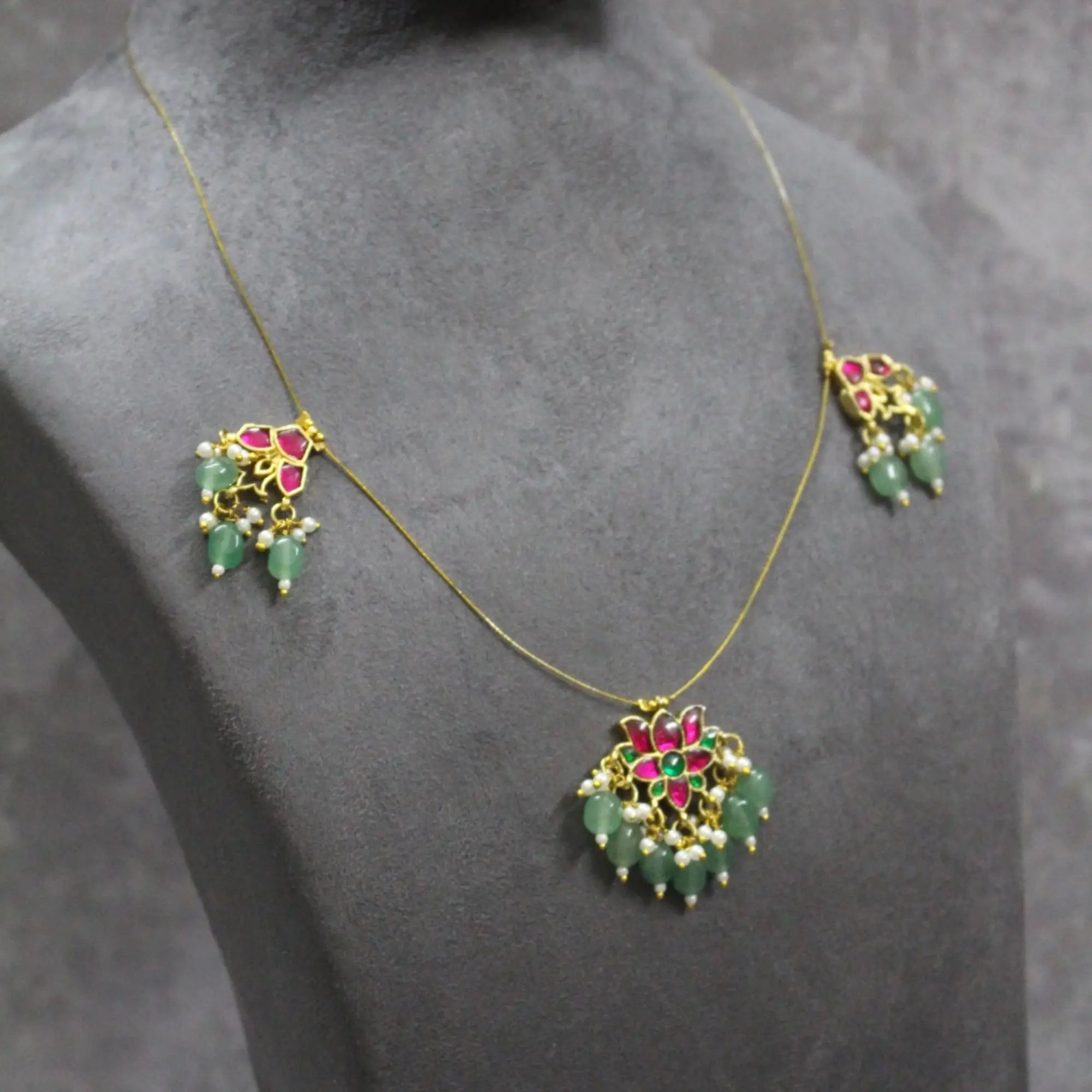 Invisible Lotus Necklace