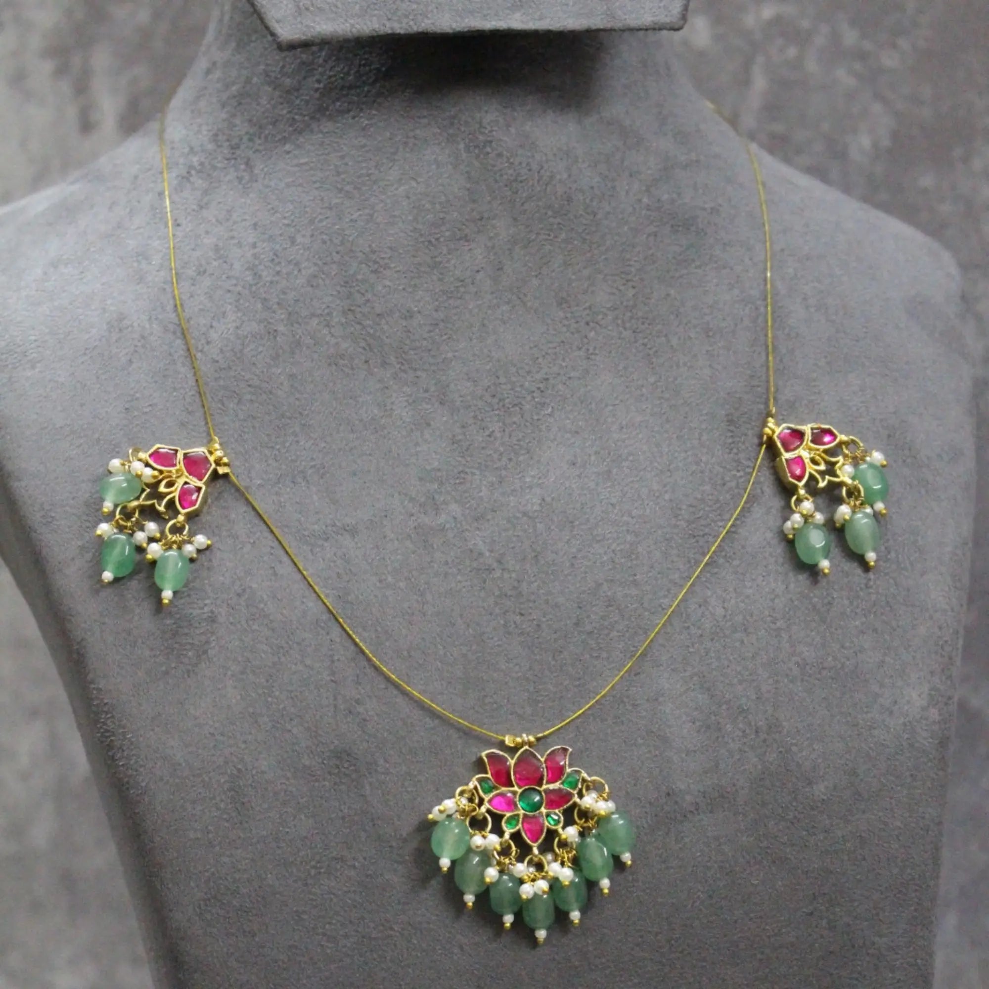 Invisible Lotus Necklace