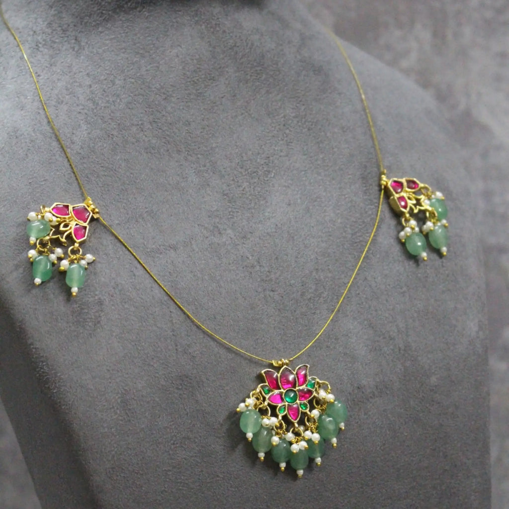 Invisible Lotus Necklace