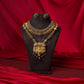 Antique Grand Temple Lakshmi Layered Necklace Set (Combo)