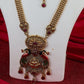 Antique Ruby Peacock Bridal Layered Set