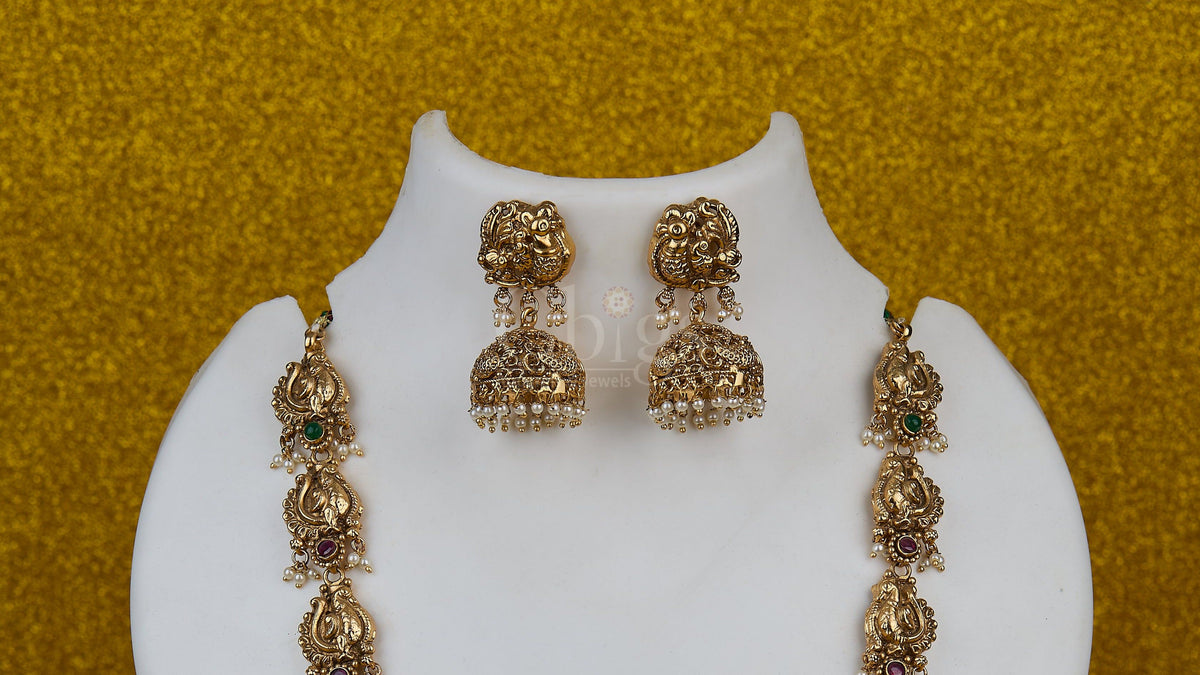 Antique Ganesha Shrine Heritage Long Haram