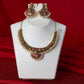 Antique Ruby Green Royal Kundan Choker