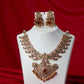 Antique Grand Kundan Peacock Bridal Haram