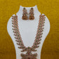 Antique Kundan Paisley Bridal Fan Haram