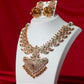 Antique Grand Kundan Peacock Bridal Haram