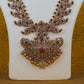 Antique Kundan Paisley Bridal Fan Haram