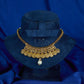 Antique Lakshmi Coin Fan Choker