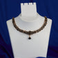 Antique Black Leaf Link Collar