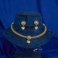 Antique Pearl Kundan Floral Necklace Set