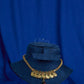 Antique Lakshmi Coin Fringe Necklace