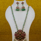 Antique Mint Blossom Navarathna Medallion Set