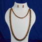 Antique Ruby Green Short & Long Chain (Combo)
