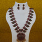 Antique Ruby Emerald Mango Cascade Haram